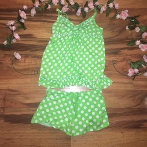 So polka dot pajama set